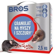 BROS jed na myši a potkany 2,5 kg GRANULY