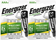 8x BATÉRIE ENERGIZER R3 AAA 500 mAh