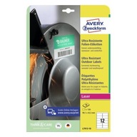 Polyetylénové etikety Avery 99,1 x 42,3 mm