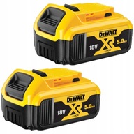 DEWALT 2x Batéria 18V 5Ah Li-Ion DCB184