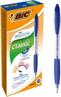 BIC ATLANTIS automatické guľôčkové pero modré 1ks x 12