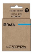 Atramentová kazeta Actis KC-571C pre Canon modrá (azúrová)