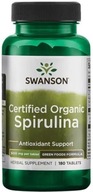 Swanson Certified Spirulina Natural zloženie