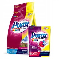 Purox Prací prášok 10 kg + kapsule 40 kusov