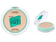 LAMEL OhMy Clear Face Antibakteriálny kompaktný púder č.402 6g