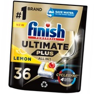 Finish Ultimate Plus Kapsule do umývačky riadu 36 Citrón