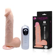 PRETTY LOVE - CAESAR 7 FUNKCIÍ-Pulzujúce dildo