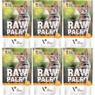 VetExpert Raw Paleo Kitten Morčacie krmivo pre mačiatka 6x100g