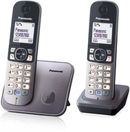 PANASONIC KX-TG 6812 PDM DECT TELEFÓN 2 SLÚCHADLÁ