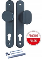 Gombík Rukoväť Wicket Signs GRAPHITE ANTRACITE 90mm