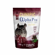 Cunipic Alpha Pro Chinchilla 500g granule pre činčily