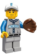 Figúrka LEGO Collectible - col157 Baseball Fielder