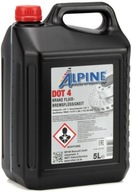 BRZDOVÁ KVAPALINA ALPINE DOT 4 ISO 4925 5L