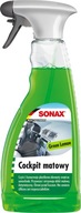 SONAX KOKPIT MATNÝ SPREJ GREEN LEMON 500ML