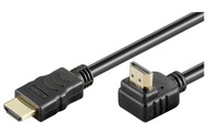 Bent Angle HDMI kábel 5m Kábel s uhlom 90°