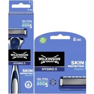 WILKINSON Hydro 5 súprava na holenie pokožky 9x náplne + rukoväť