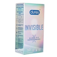 Kondómy Durex Invisible Close Fit - 10 kusov