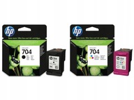 HP 704 BLACK ATRAMENT SET CN692AE + CN693AE