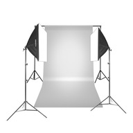 BaseLStudio 2x 50x50cm 50W sada LED pozadia