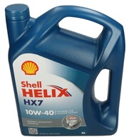 SHELL HELIX HX7 OIL 10W40 4L + prívesok