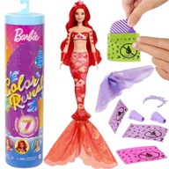 Barbie bábika Mattel Mermaid Mermaid Color Reveal HCC46