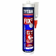 UNIVERZÁLNE MONTÁŽNE LEPIDLO TYTAN FIX² 290ML BIELA