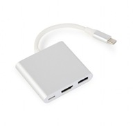 G Video adaptér USB-C -HDMI / USB 3.0 / USB-C