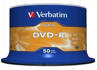 VERBATIM DVD-R 4,7GB 16x torta 50 kusov DataLife