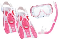 TUSA MINI KLEIO SET MASKA Snorkel FINS S 28-35