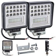 Halogénová LED pracovná lampa 12V 24V 126W 2 ks