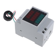 4v1 meter VOLTMETER AMPÉRMETER AC230V DIN