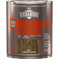 VIDARON Moridlo na drevo B12 Antracit Grey 0,75L