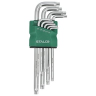 DLHÉ TORX SÚPRAVA SÚMESTNÉHO KĽÚČE IMBUS TX 10-50 mm 9 PRVKOV