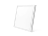 Štvorcový prisadený LED panel D28x28/24W/4000K biely