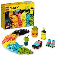 LEGO CLASSIC FAREBNÉ BLOKY 333 EL + OČI 5 ROKOV