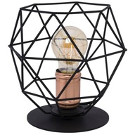 Stolná lampa GALAXY, čierny medený drôt, 1P