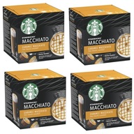 4x 102g STARBUCKS Karamelové macchiato Dolce Gusto