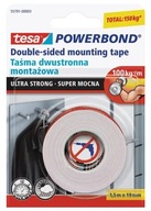 TESA Powerbond Obojstranná montážna páska Super Strong 1,5m x 19mm