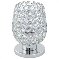 Chrómová stolná lampa Eglo Bonares 60W