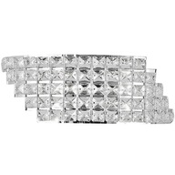 NÁSTENNÁ LAMPA NÁSTENNÁ LAMPA GLAMOUR CRYSTAL CHROM