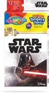 TEMPERA FARBY V TUBÁCH 12 ML COLORINO KIDS 12 COLORS STAR WARS