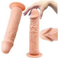 DILDO S PRÍSAVKOU 20CM UMELÝ PENIS CYBERSKIN