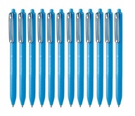 Blue Pentel iZee výsuvné guľôčkové pero 12 ks.