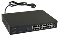 Pulsar S116 18-portový PoE switch pre 16 IP kamier