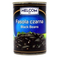 BLACK BEANS v plechovke čierna fazuľa Helcom 425ml