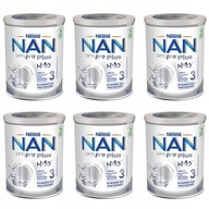 Nestlé NAN OPTIPRO Plus 3 plechovka na mlieko 6x800g