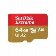 SanDisk Extreme micro SDXC 64GB V30 U3 170/80 MB/s