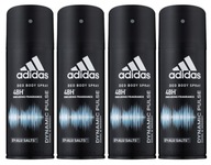 4 X ADIDAS DYNAMIC PULSE COOL&WOODY DEODORANT SPREJ 150ml