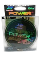 OCTA BRAID POWER X4 oplet 0,14mm 10kg 150M Z