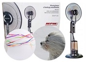 VENTILÁTOR S FUNKCIOU ZVLHČOVANIA BWP-04 MPM ČIERNA